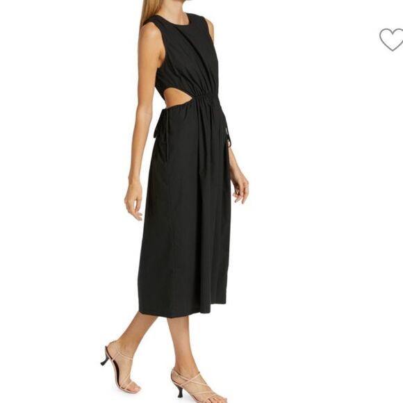 NWT RAILS Yvette Cut Out Midi Dress-V3 - Picture 4 of 7